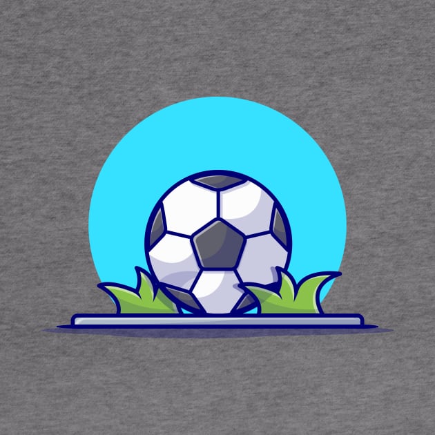 Soccer Ball With whistle Cartoon Vector Icon Illustration by Catalyst Labs